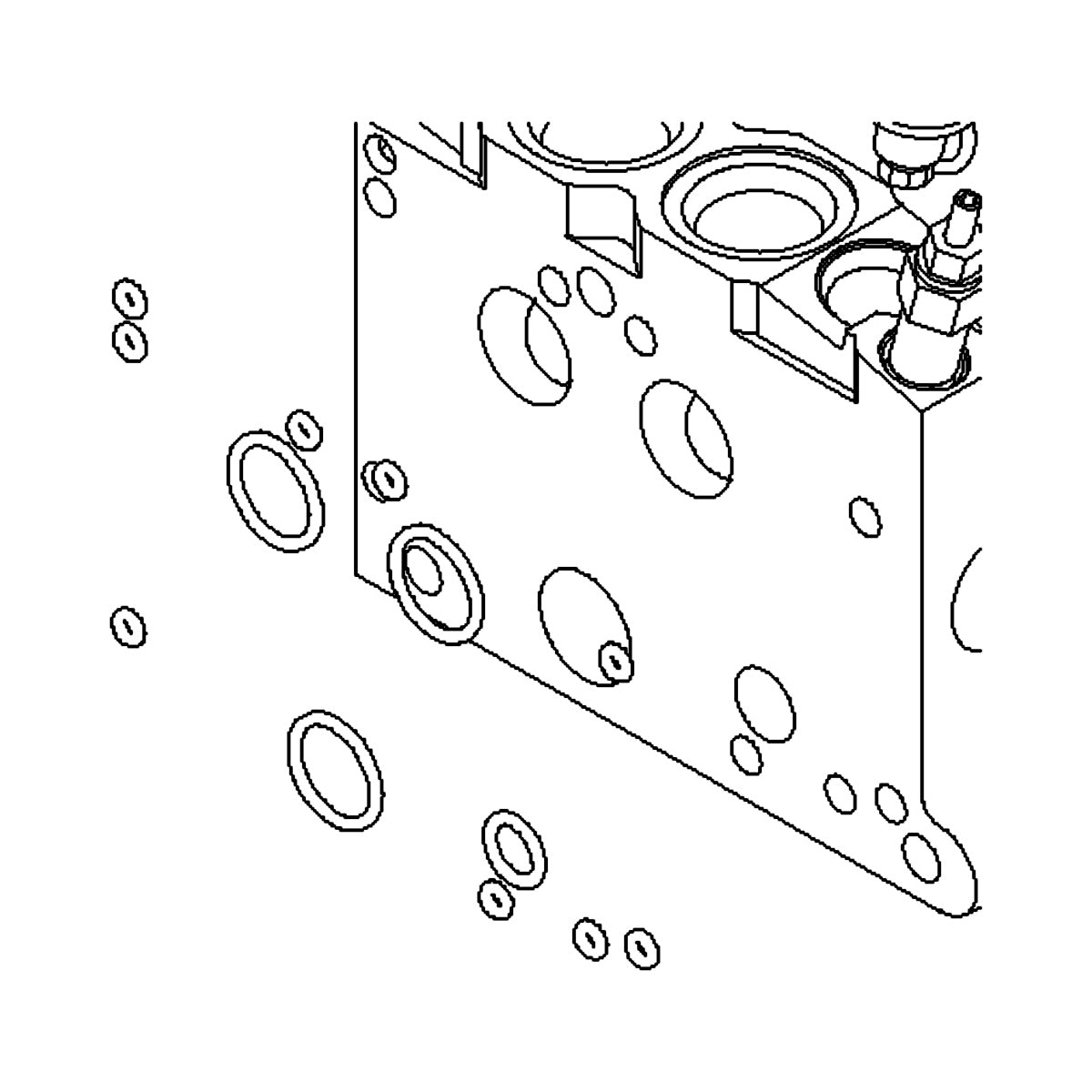 1049-1 PARKER L90 INTERSECTION SEAL KIT