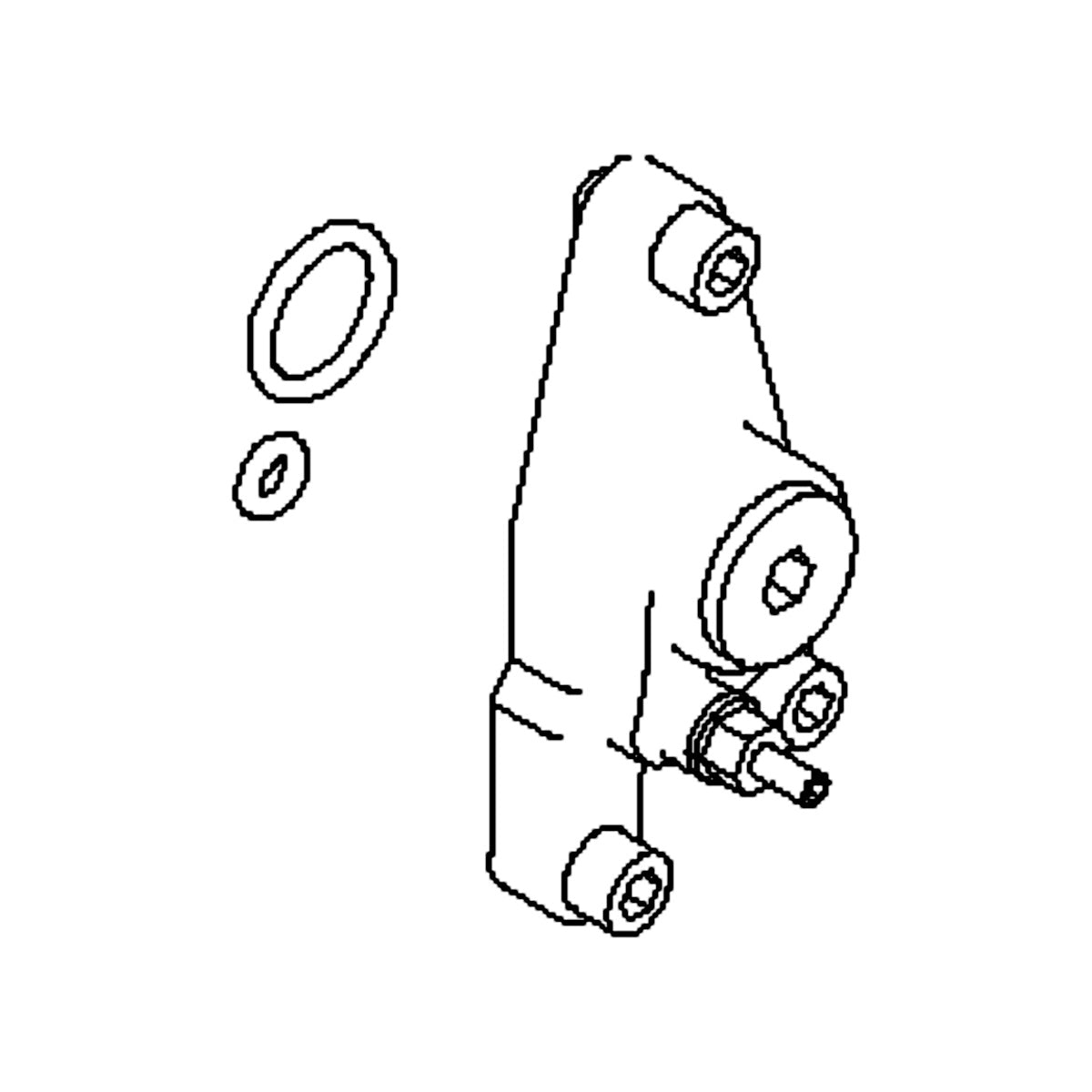 1049-18sk PARKER L-90 SEAL KIT - A SIDE - UNF
