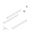 1049-19 PARKER TIE ROD KIT, 3 SECTION VALVE