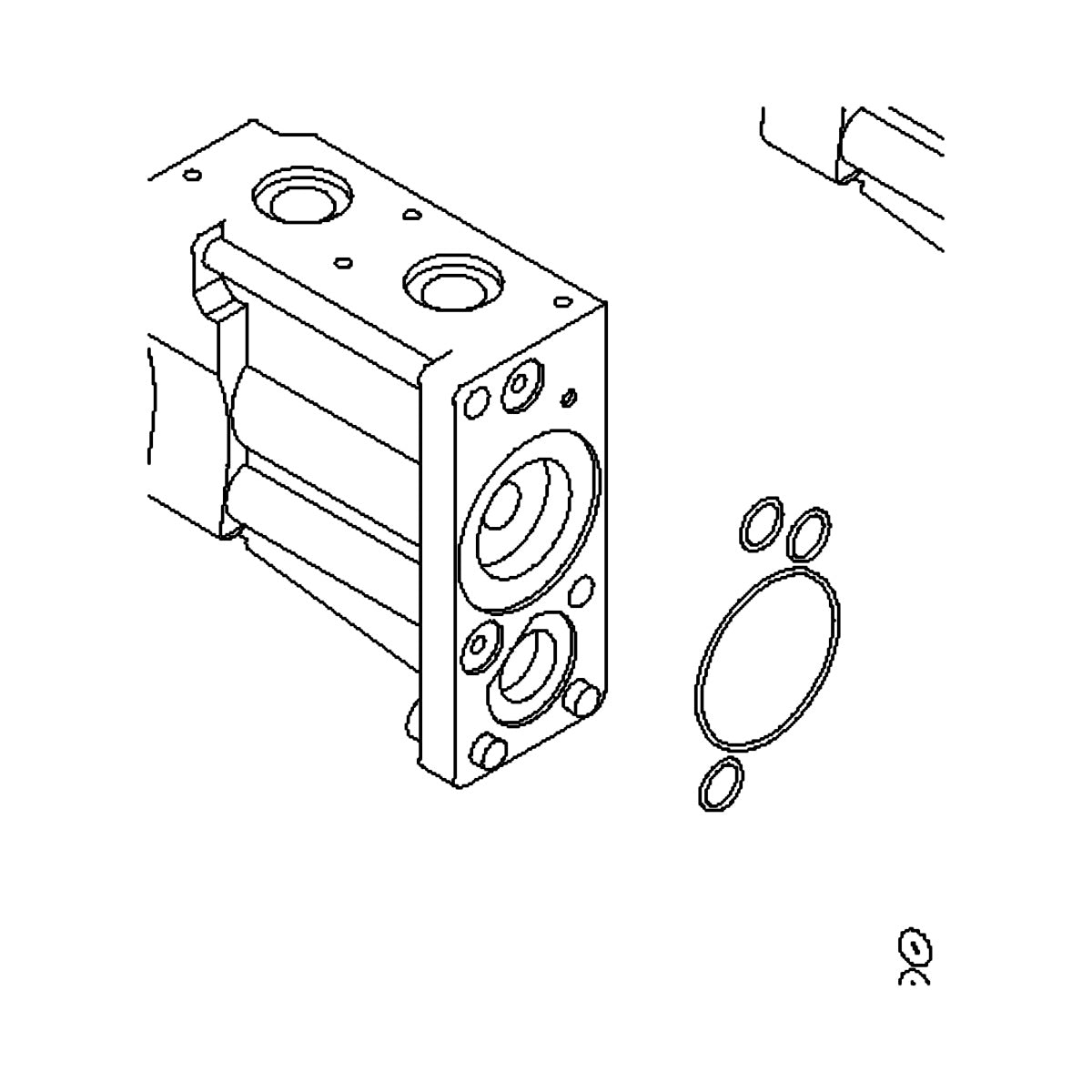 1049-22 CAP KIT  L90 B-SIDE, (UNF)