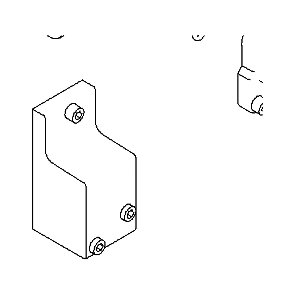 1049-23 L90LS CAP KIT A SIDE - POT (D50)