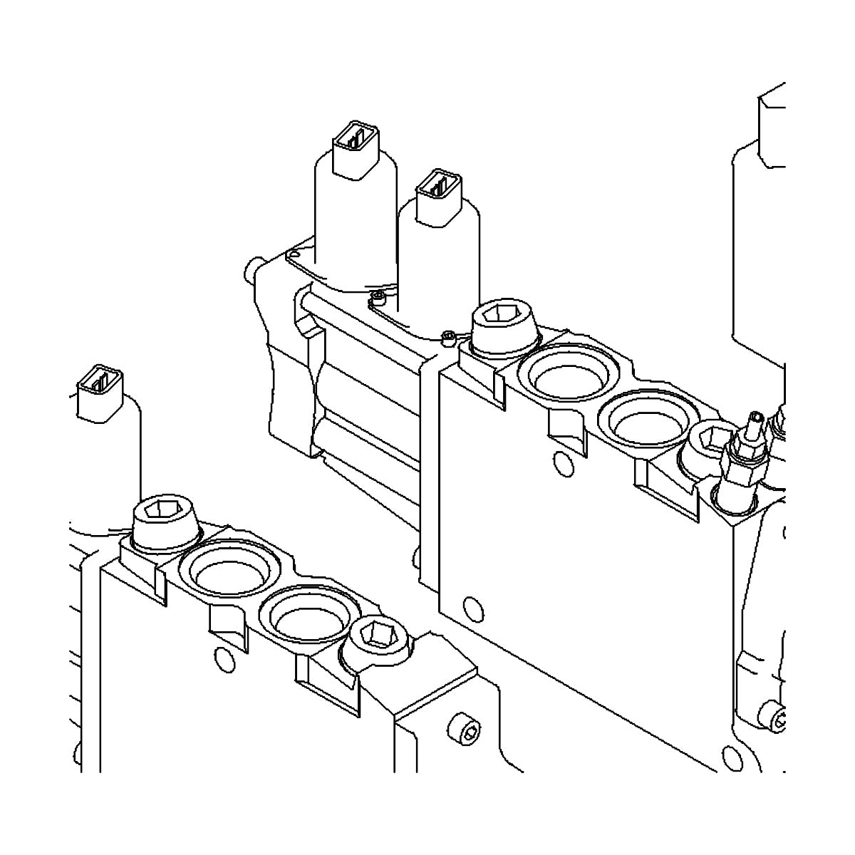 1049-4 PARKER L90 ROLL CLAMP VALVE SECTION