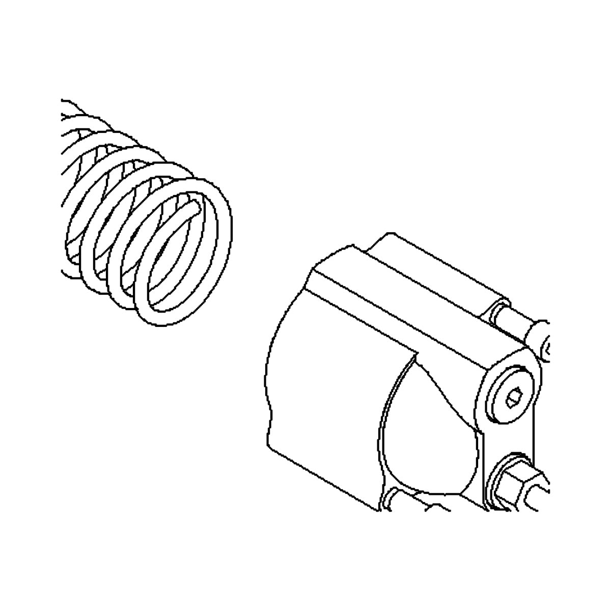 1050-11 PARKER CAP KIT B-SIDE ECB/PCB UNF