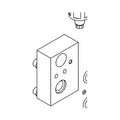 1050-14 K220 SOLENOID & PILOT LINE BLOCK
