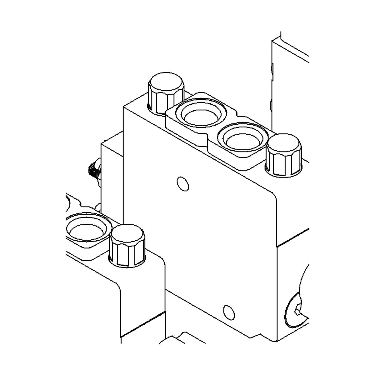 1050-2 PARKER K220LS-02-00027-2 VALVE ASSEMBLY