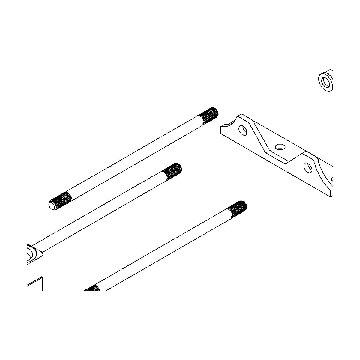 1050-3 PARKER K220 TIE ROD KIT