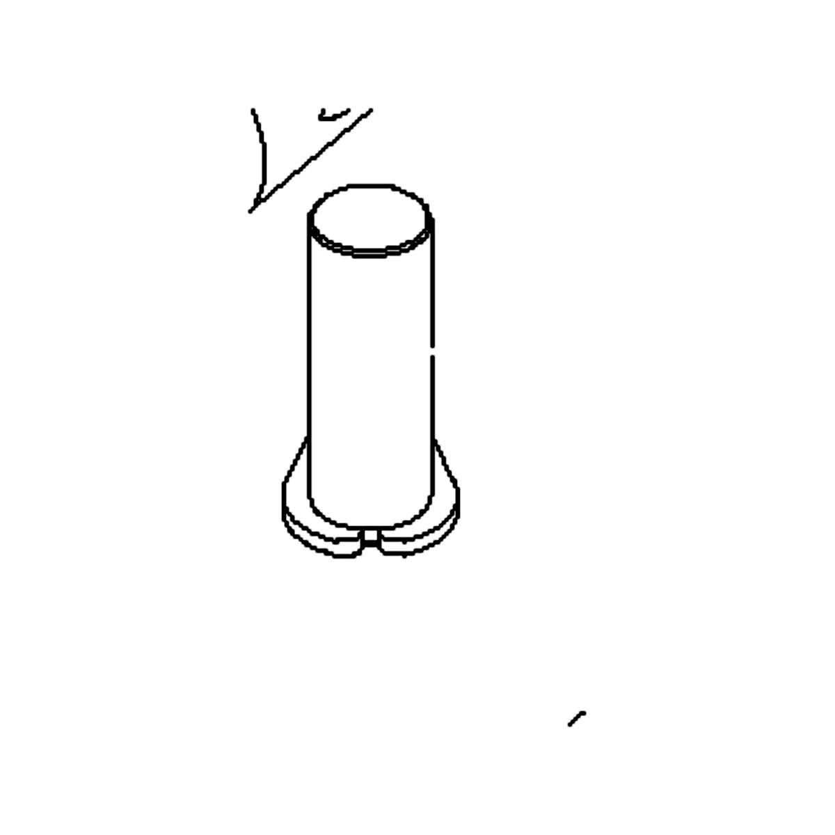 1056 PIN - SAW CYLINDER -  BUTT END CF'S