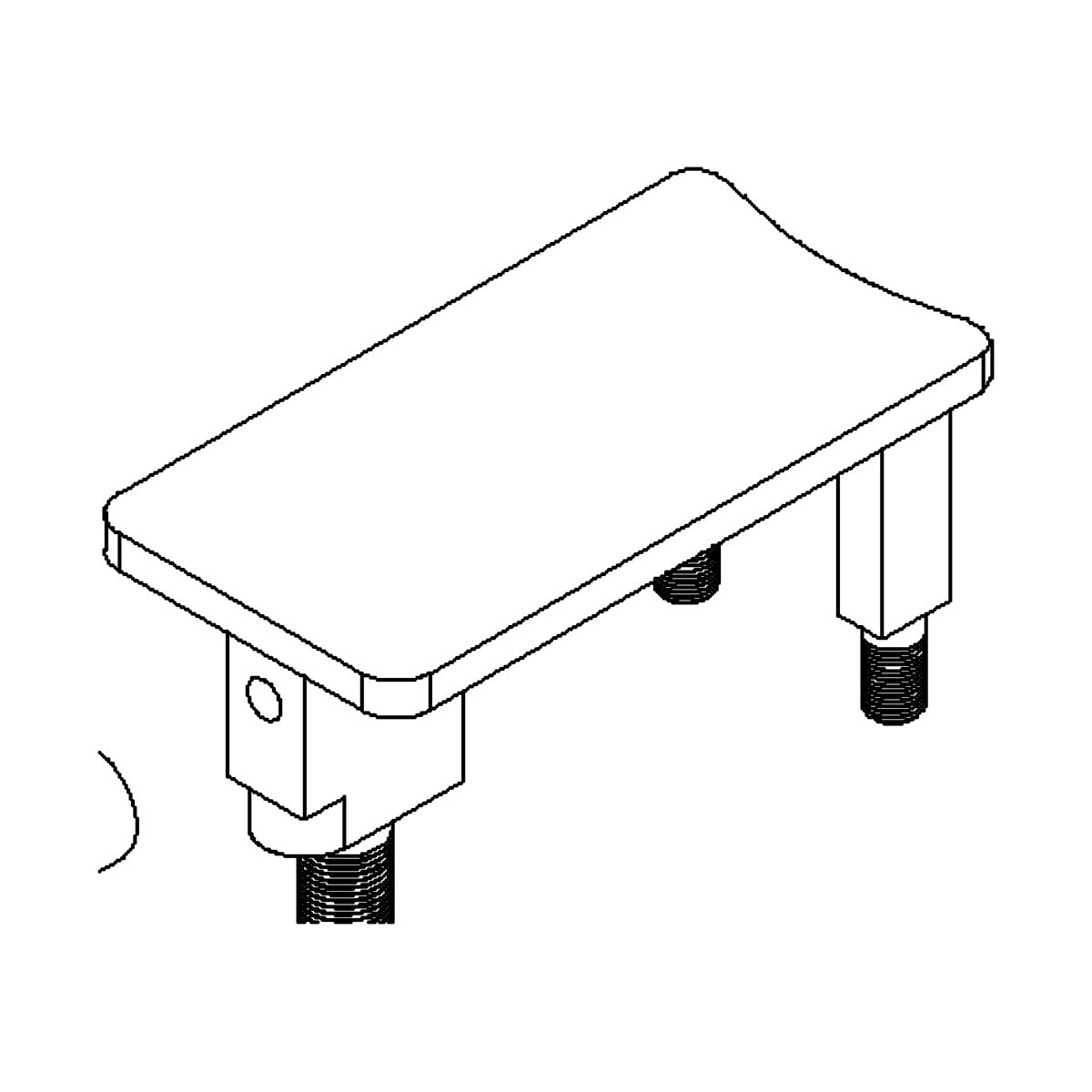 1108 TOP SLIDE, WELDMENT, AUTO TENSIONER