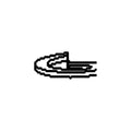 1111-3 1/2" HI- LOCK WASHER