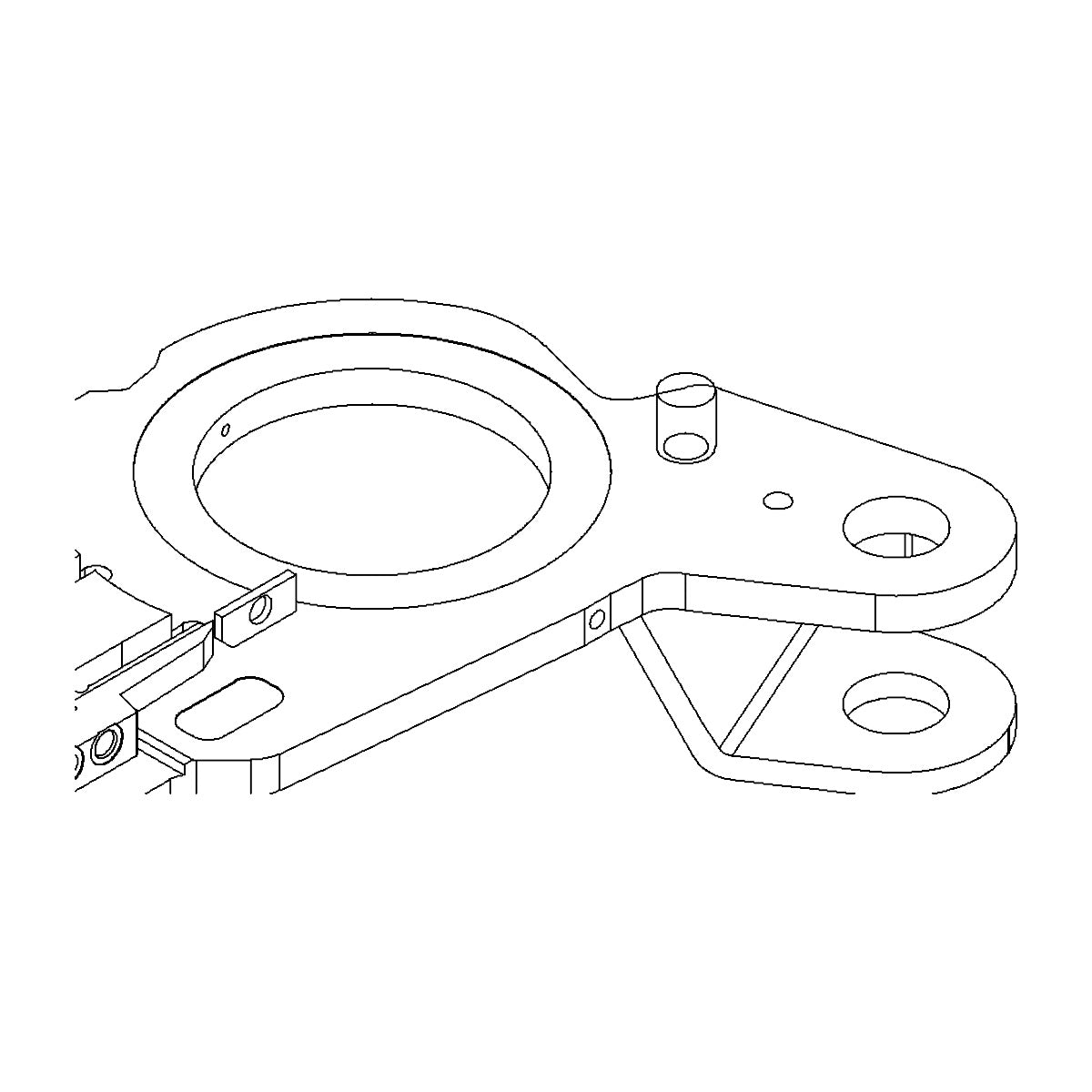 1125 FABTEK AUTO TENSIONER SWING ARM WLDMNT