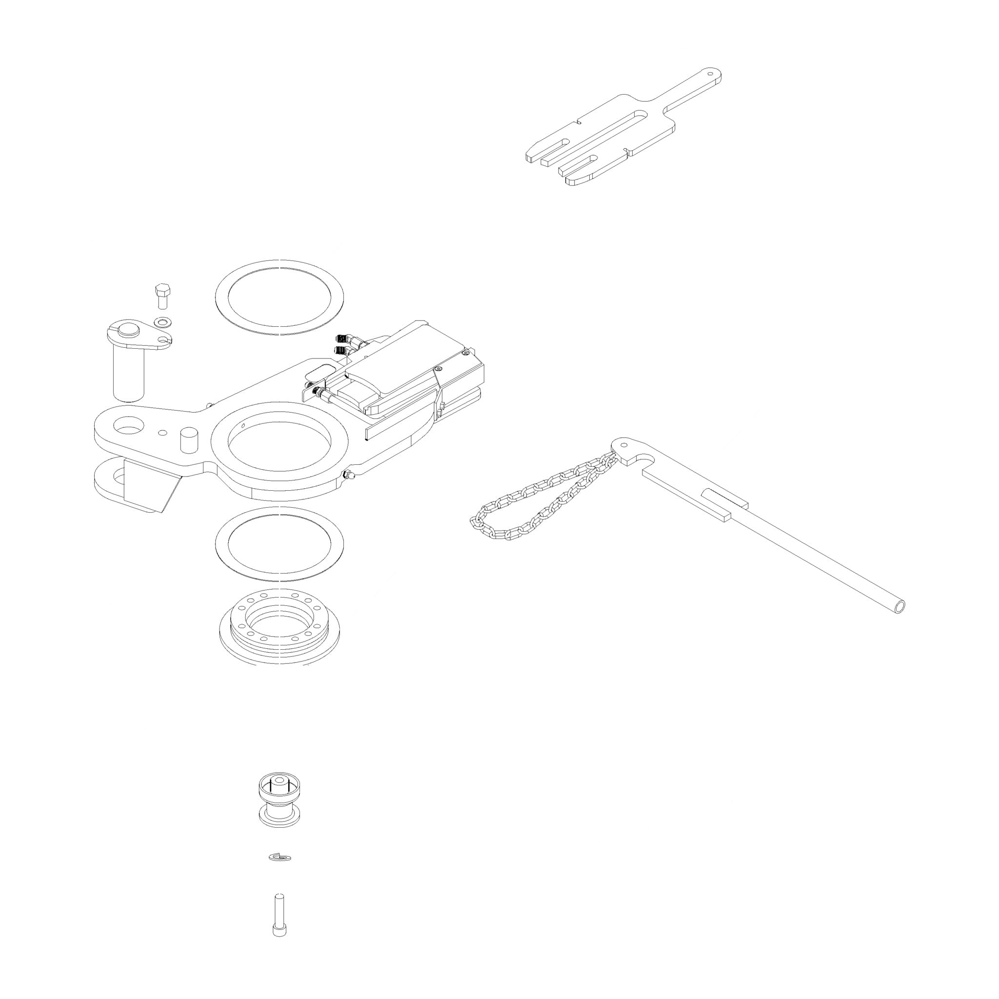 FABTEK JET FIT AUTOTENSIONER KIT - HI SPEED SAW