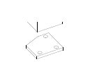 TOP SAW OIL BLOCK SPACER