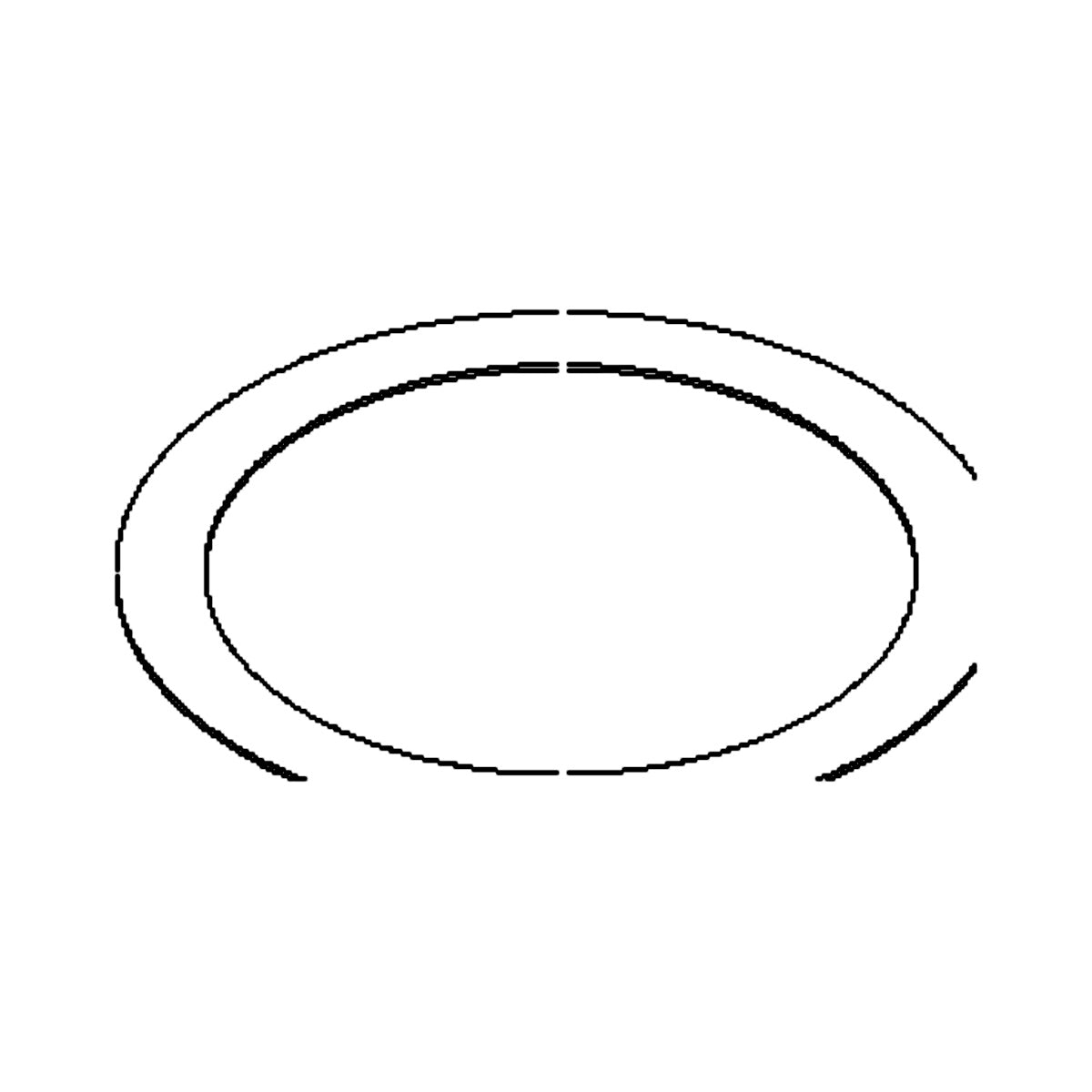 1133 JPS THRUST WASHER .060 NYLON 6" ID