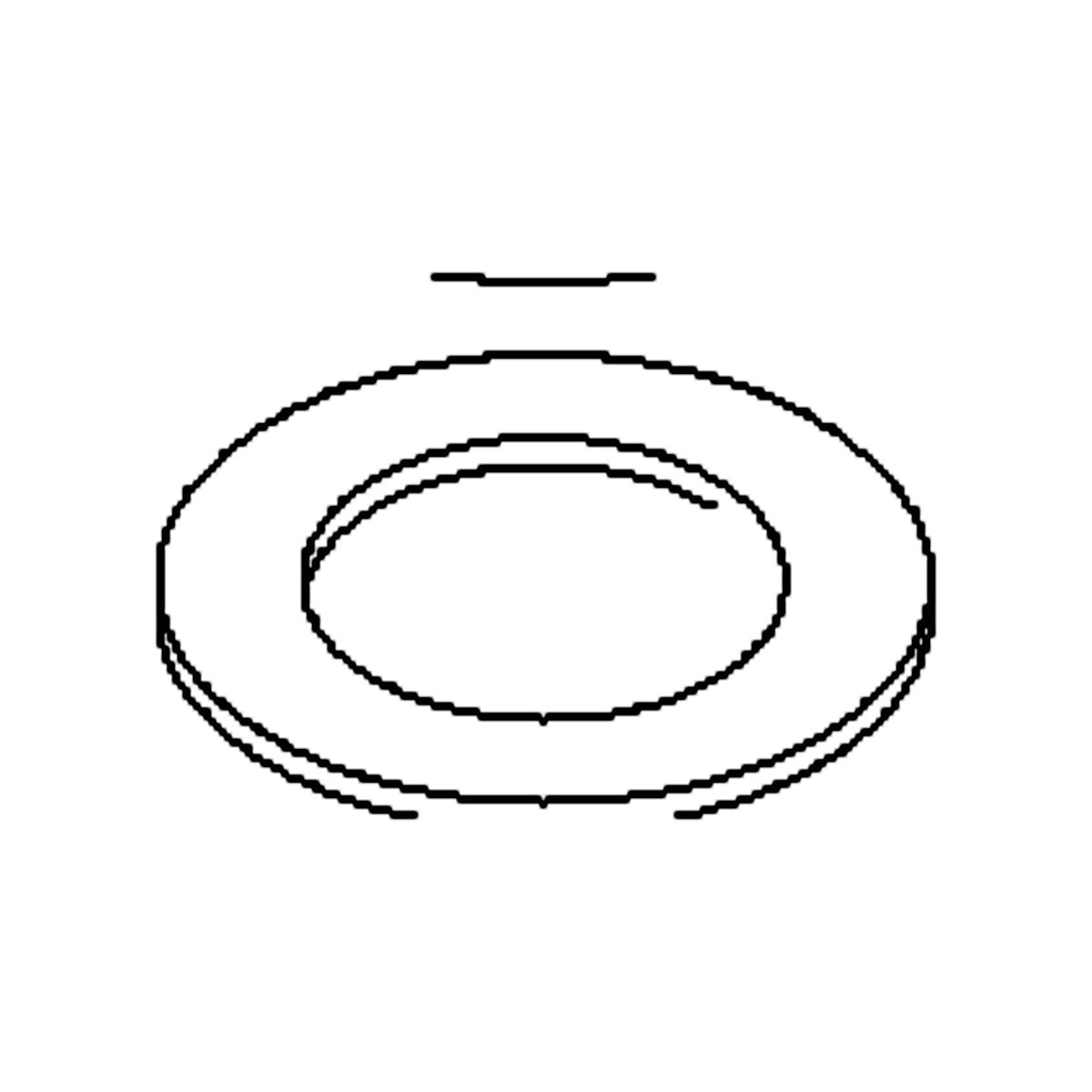 1196 FABTEK, ALUMINUM SPACER