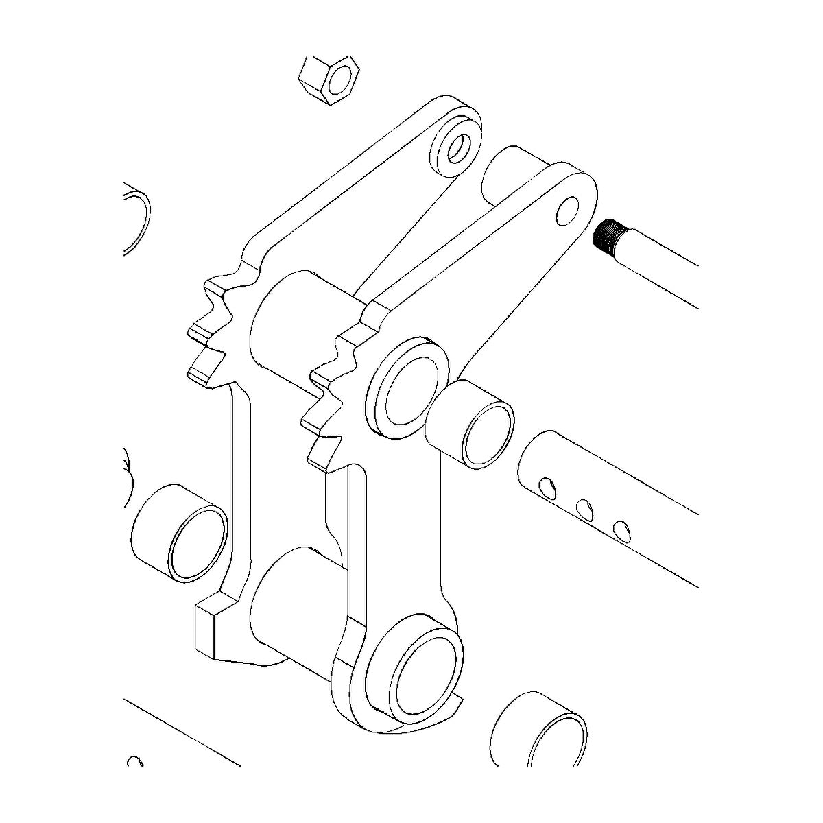 1229 SWING ARM - LEFT - CF20