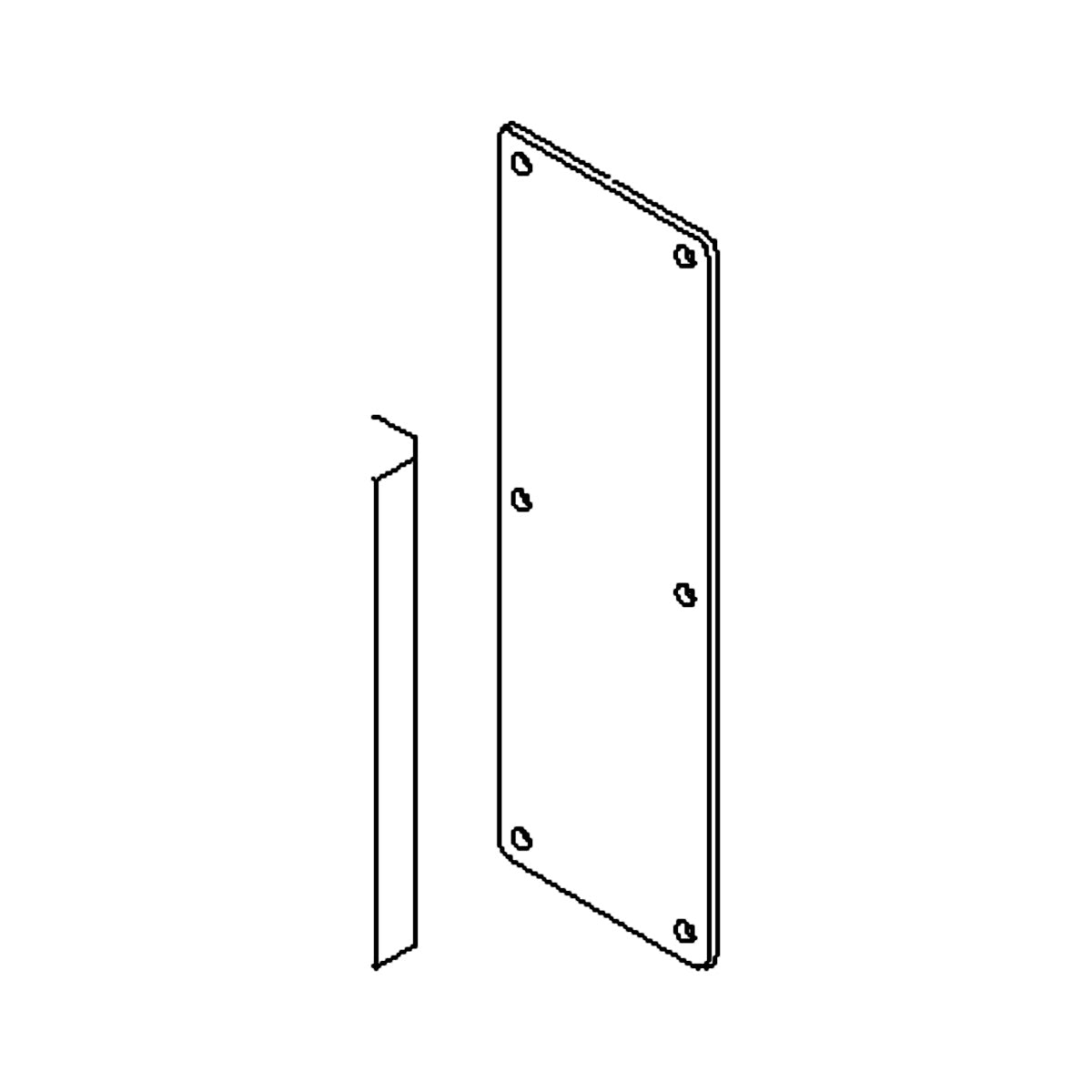 1251 COVER PLATE - ELECTRICAL BOX