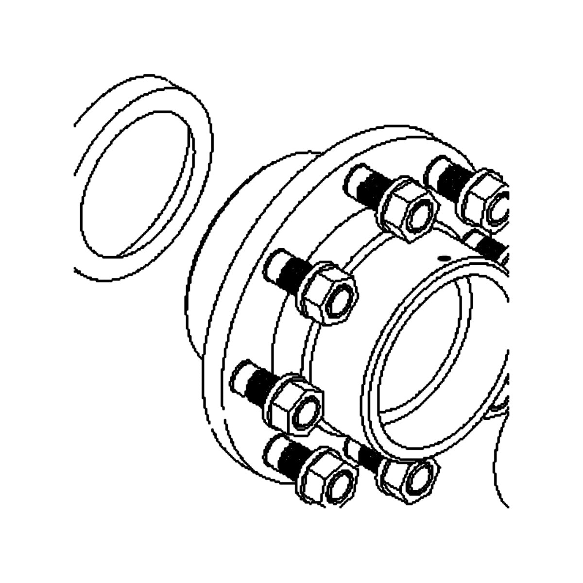1267 UPPER ROLLER HUB