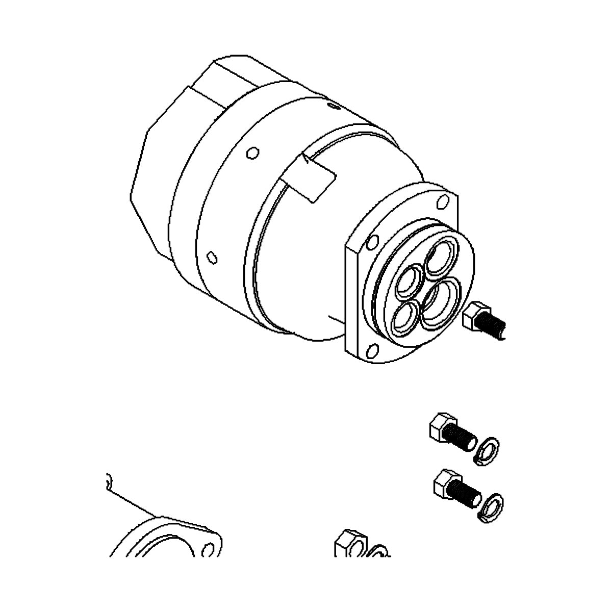1268 HYDRADYNE ROTARY MANIFOLD