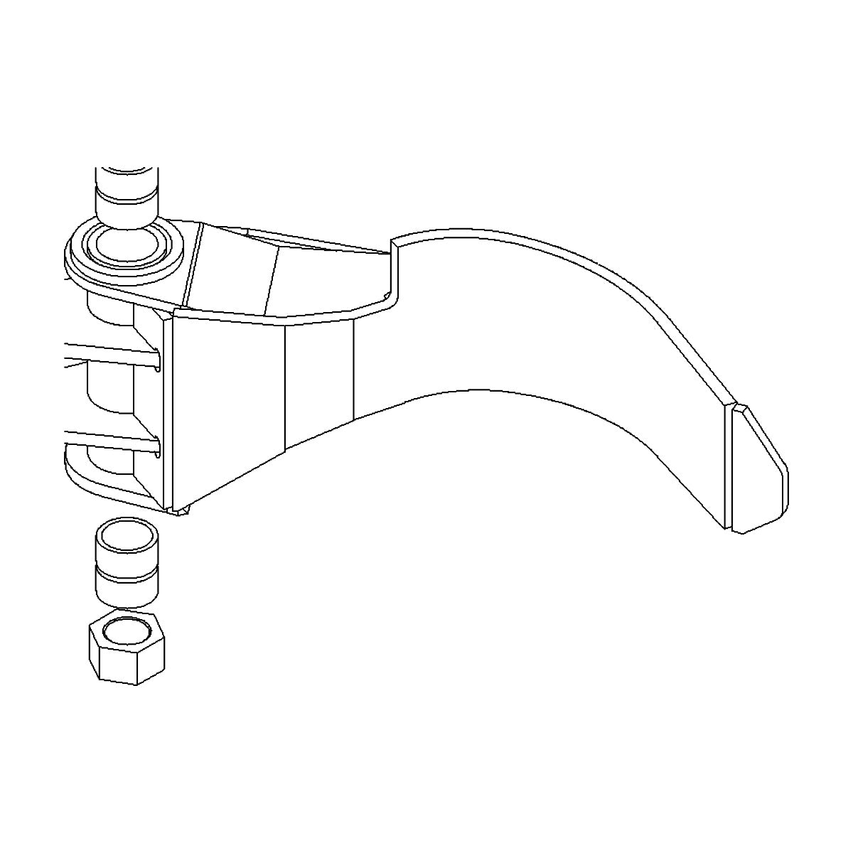 1271 DELIMB KNIFE WELDMENT