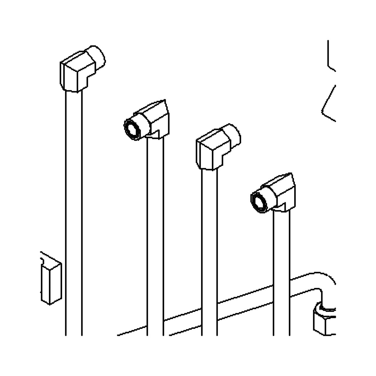 1283 CF18,22,24 - TUBE LINE - OUTSIDE AFT