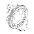 1287 SLEWING BEARING - CF22