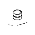 1292-6 JPS FABTEK, BUSHING UPPER KNIFE ARM