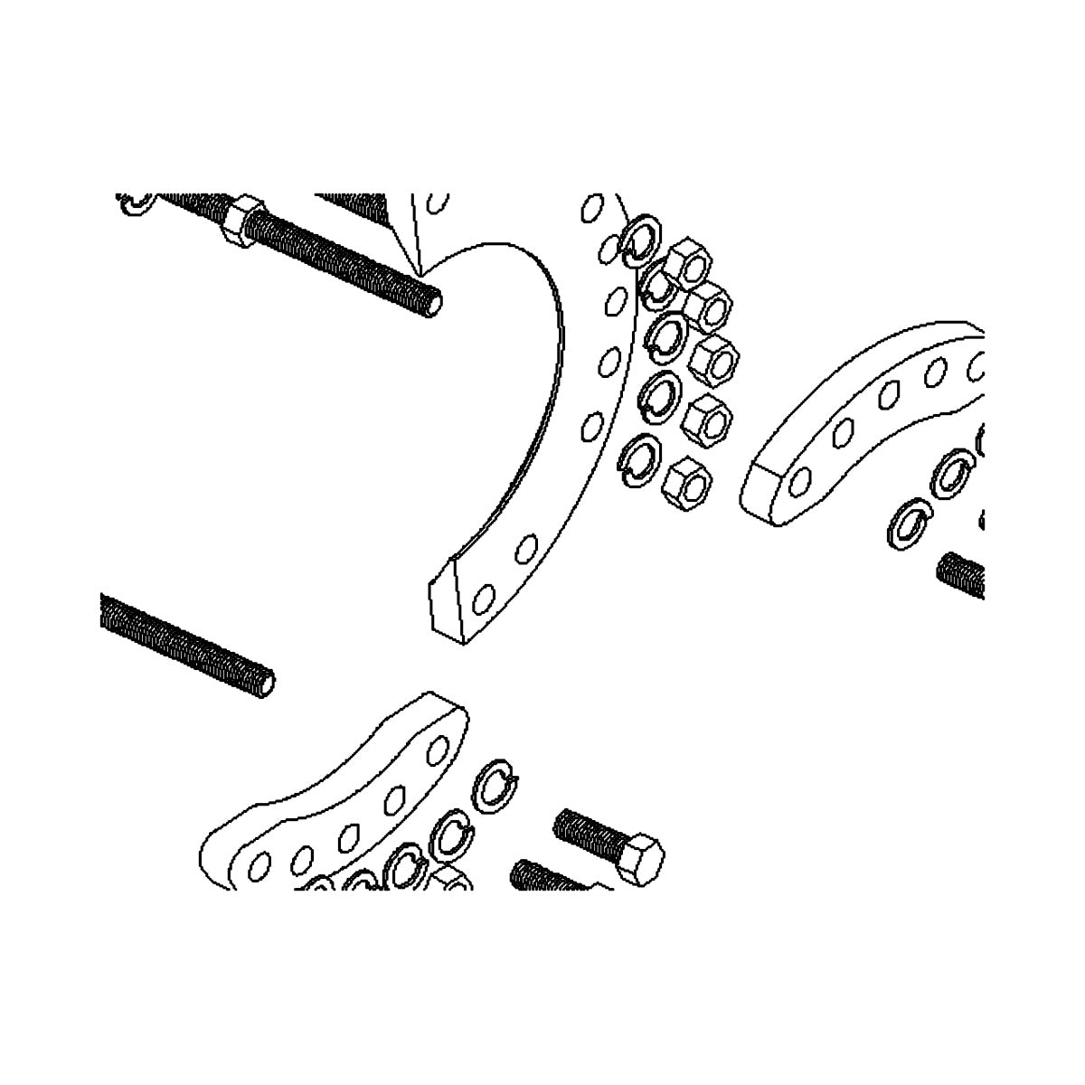 1293-2 MS08 Reinforcment Ring Plate