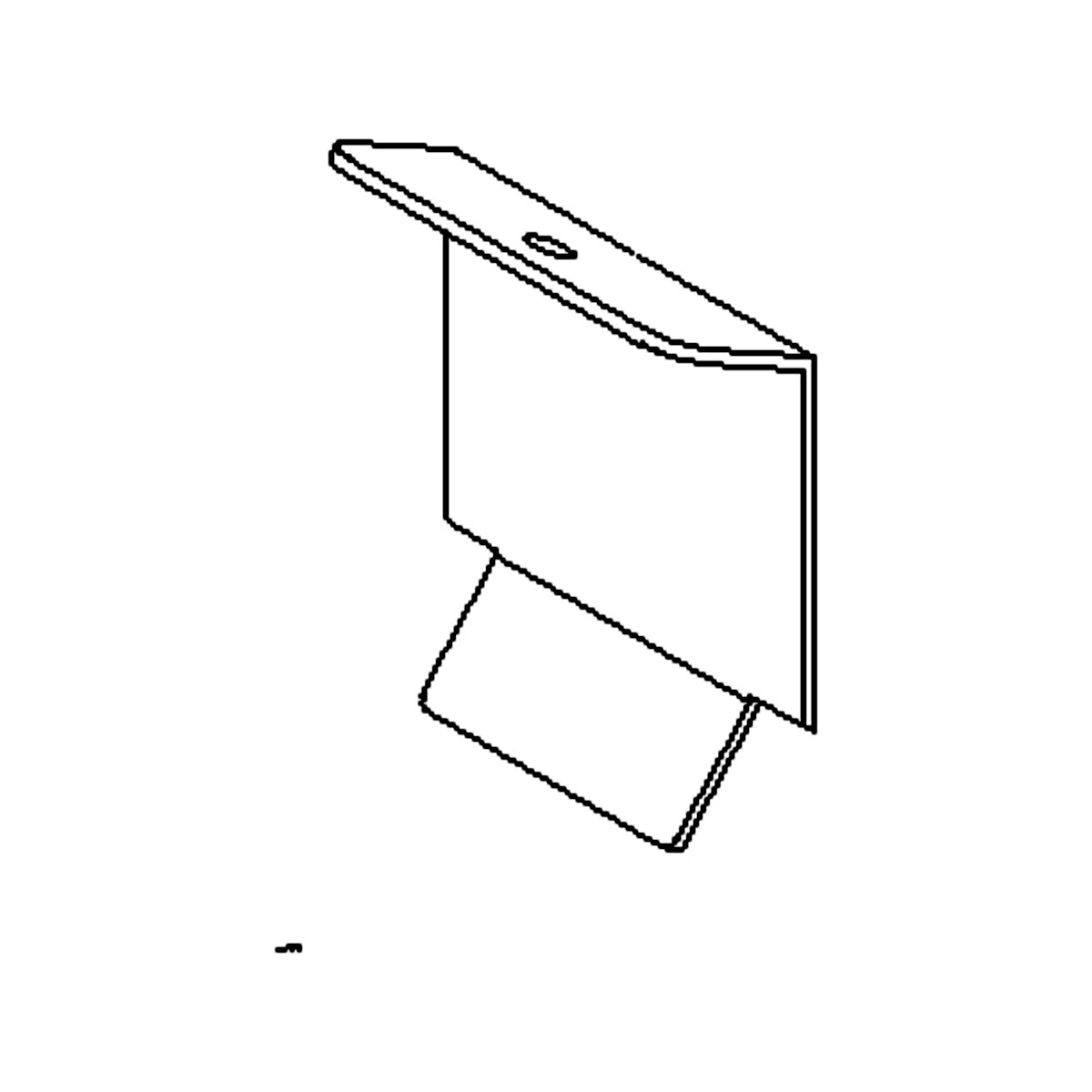 1370l TOWER ACCESS COVER - LEFT