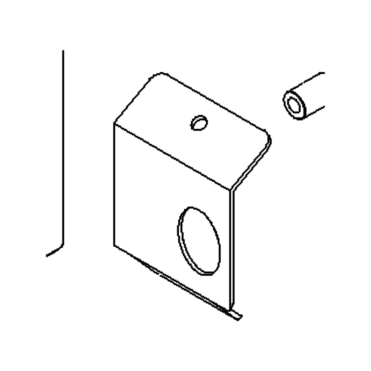 1370r TOWER ACCESS COVER - RIGHT
