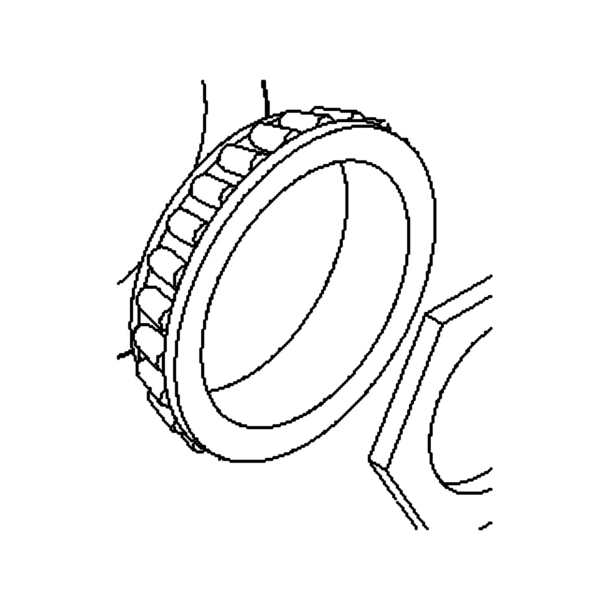 1382 OUTER ROLLER BEARING CF20 HUB