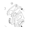 1402l SWING ARM CF18 WELDMENT LEFT