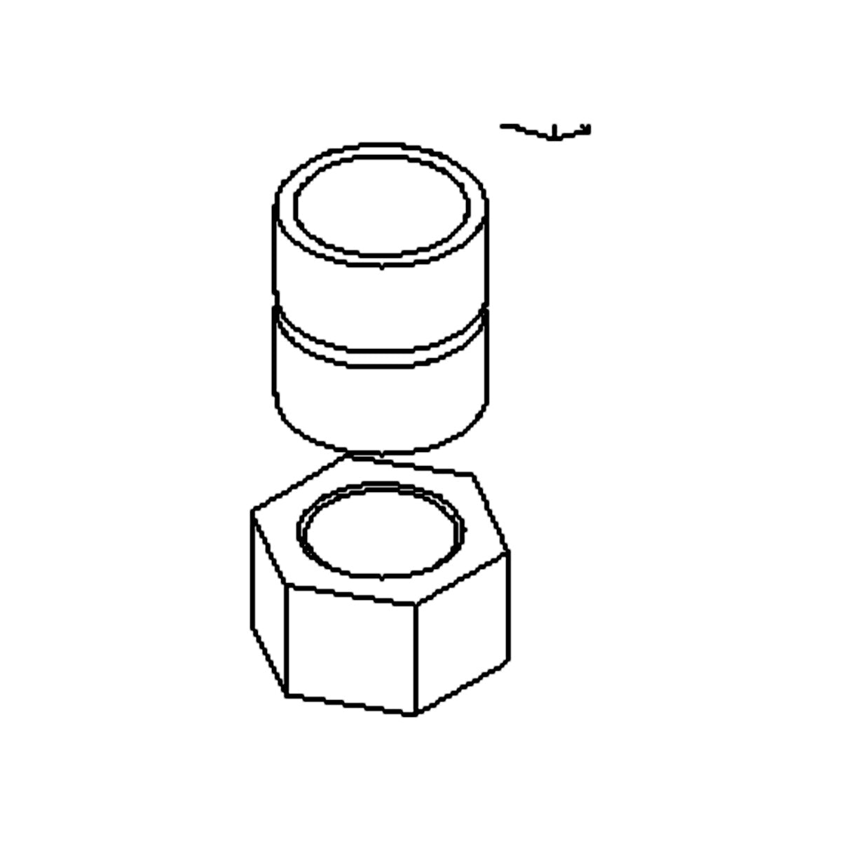 1428 BUSHING - DELIMB ARM / LOWER THUMB