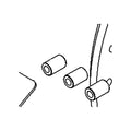 1452 SWING ARM PIN RETAINING PIN BUSHING