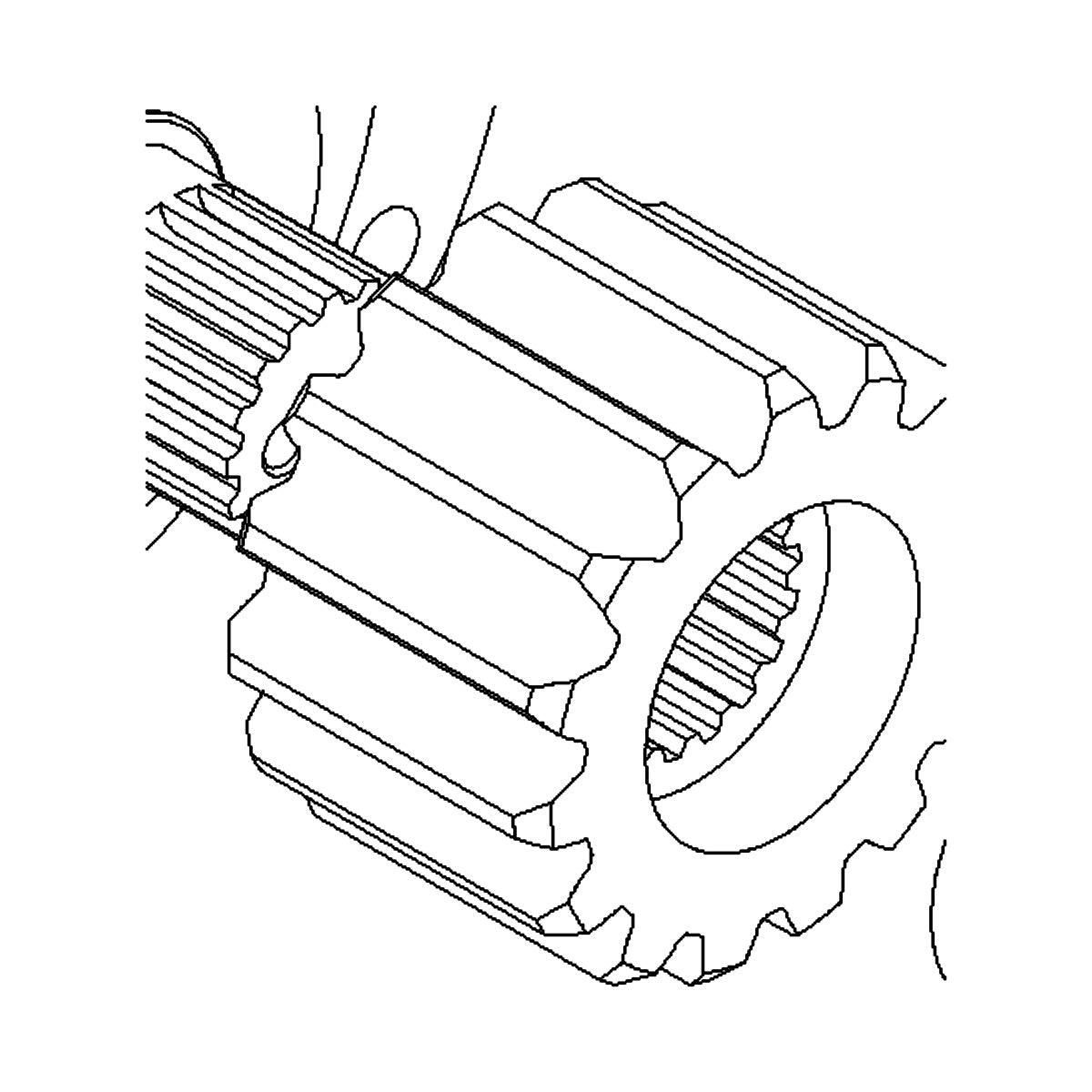 1469 MS-05 LEVELER PINION GEAR