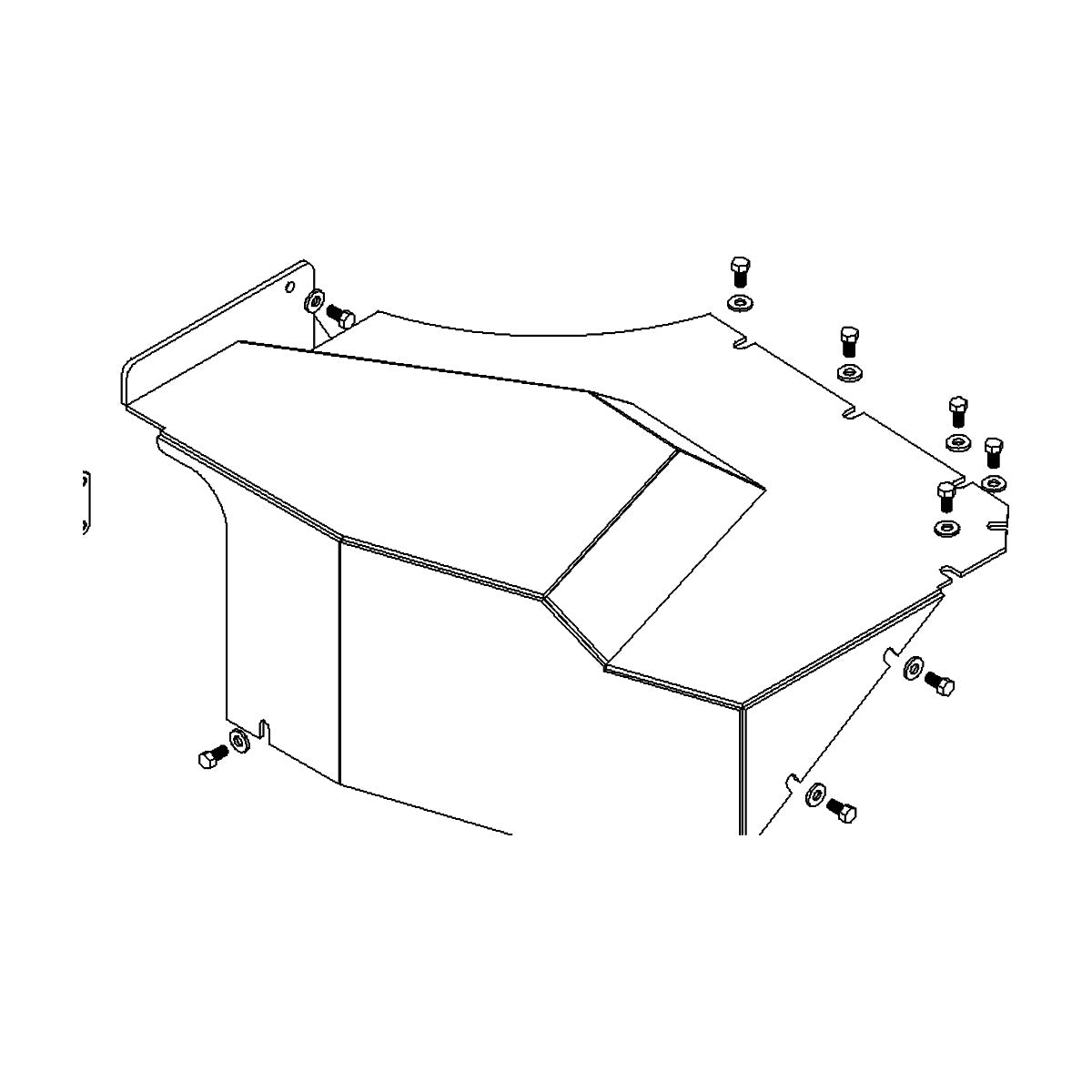 1513 Cover, Saw Bottom L90 Side
