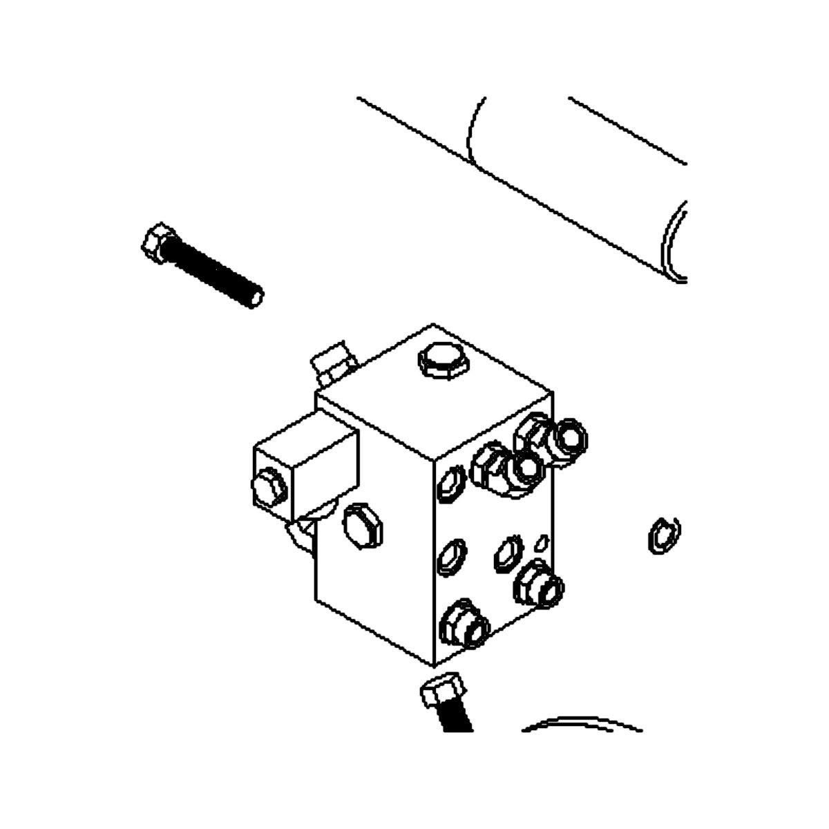 1549 MS05 CROSS PORT MANIFOLD