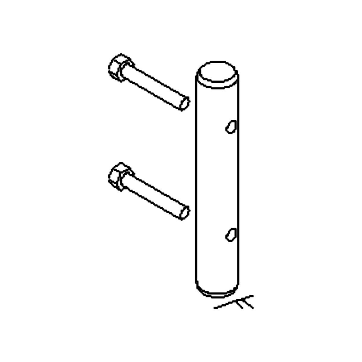 1558 PIN - BUTT END THUMB CYLINDER