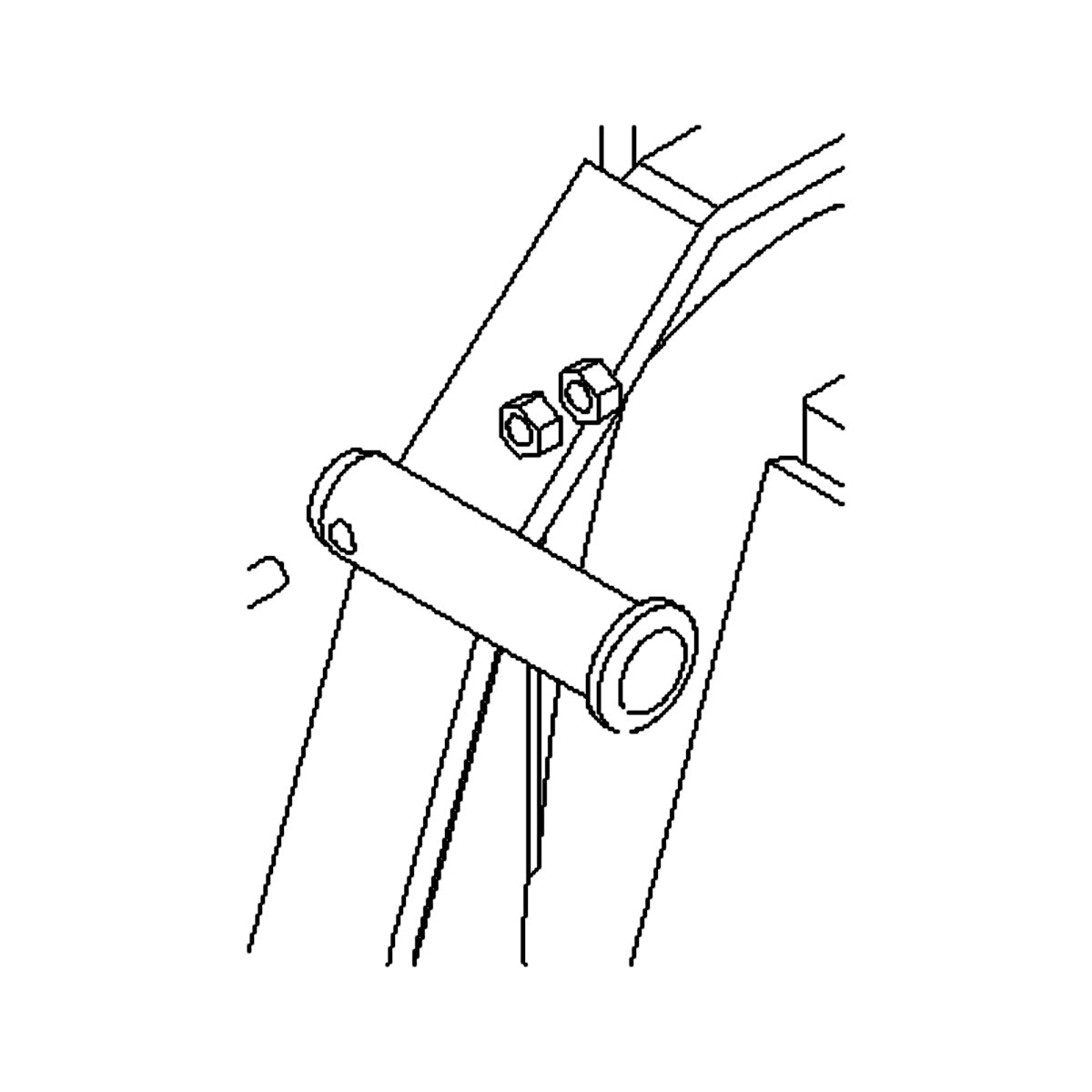 1560 PIN, ROLL CLAMP CYL CF22 BUTT END