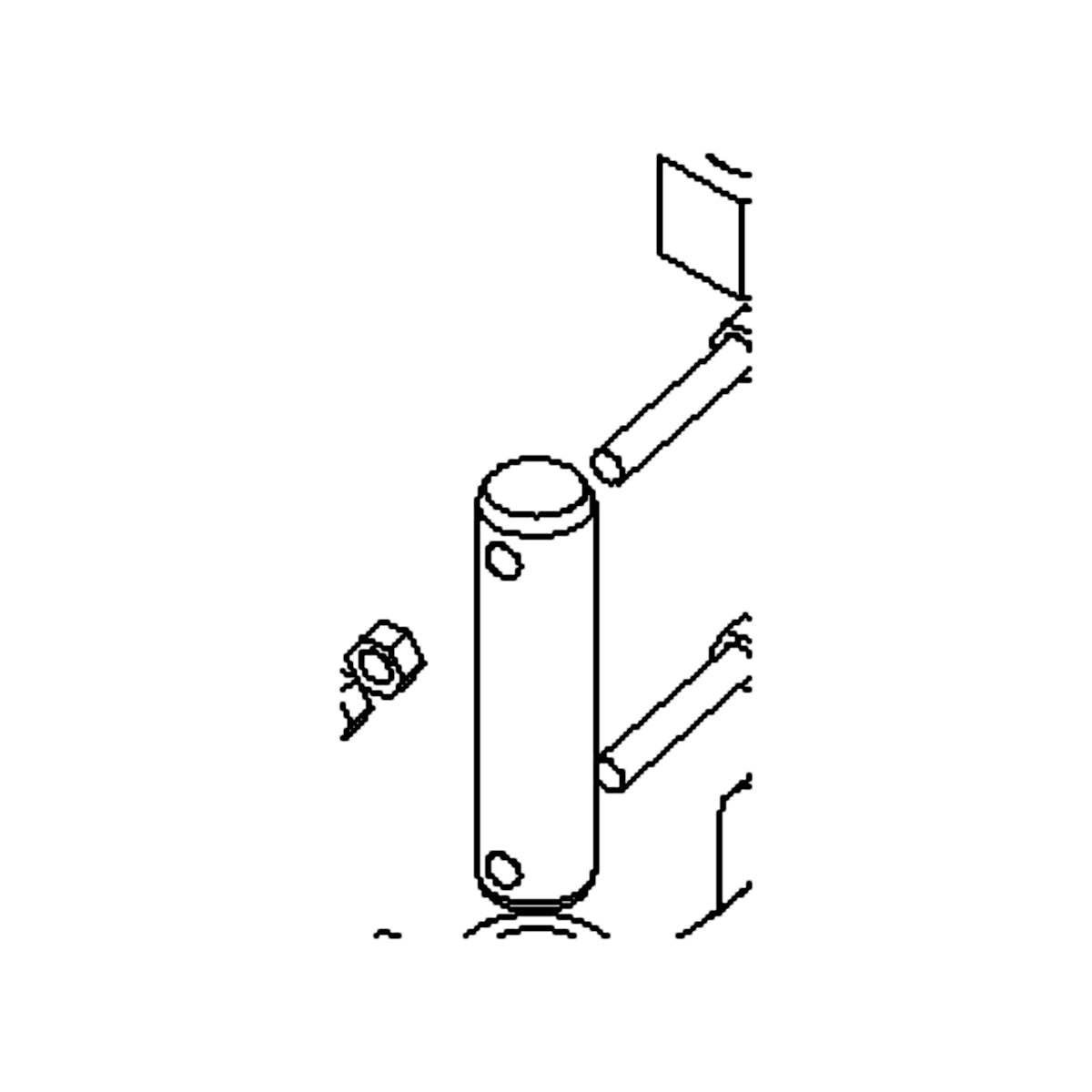 1562 PIN - THUMB CYLINDER - ROD END