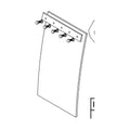 1603 RUBBER FLAP - ROTARY COVER