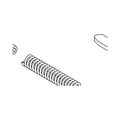 1615-b .404 AUTO TENSIONER SPRING -BLUE - MEDIUM