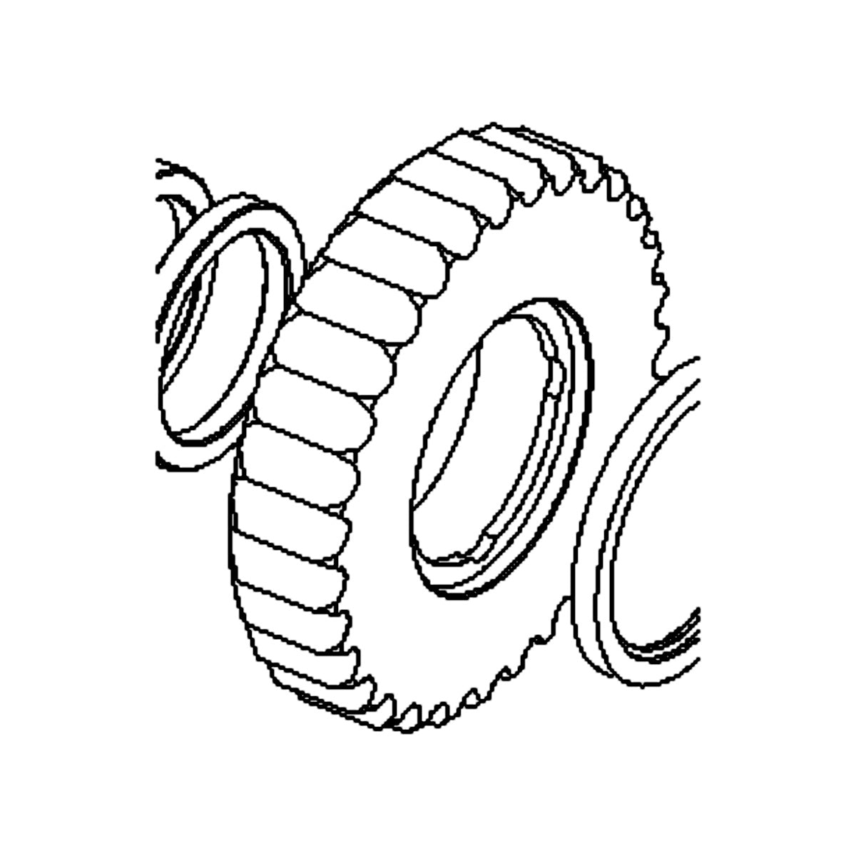 1632 FABTEK, COUNTER WHEEL 1-3/4" WIDE..MUST BE USED WITH 1631-S OR 1631-M