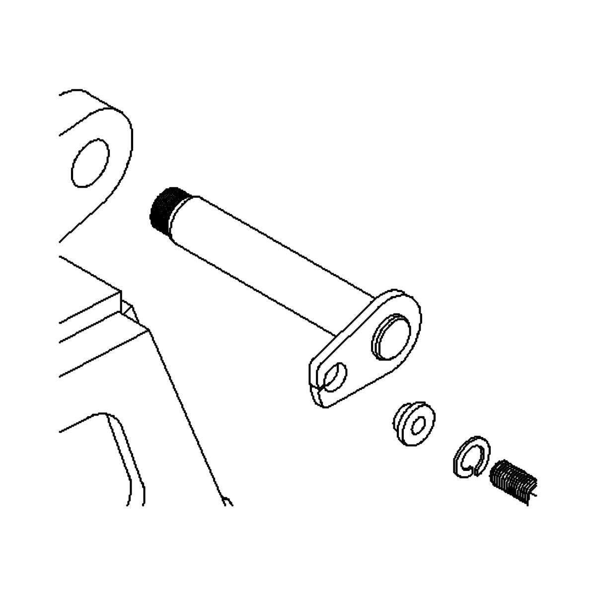 1661 ROLL CLAMP CYL PIN - CF19 24