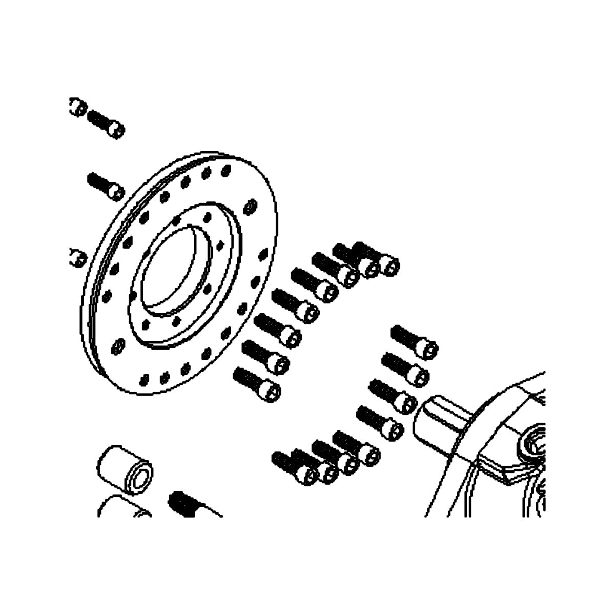 1670 .404 AUTO TENSIONER RETAINING FLANGE