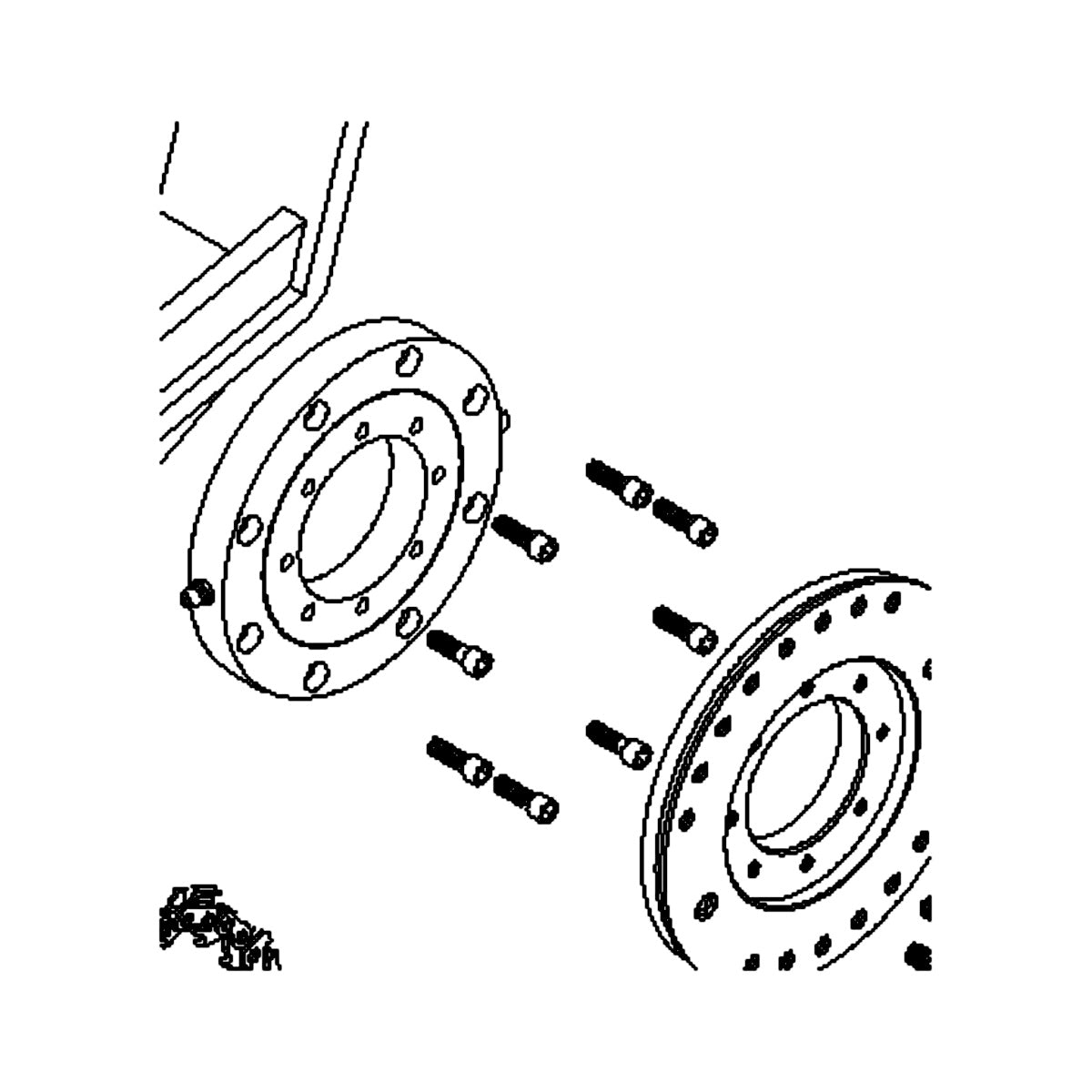 1686 TOP SAW ROLLER BEARING