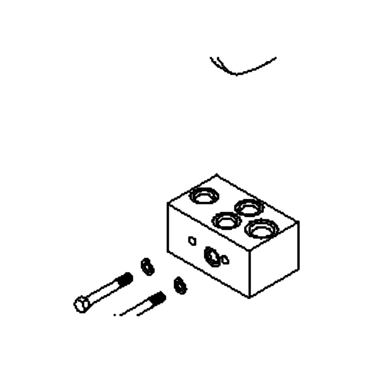 1688 CF19 ROLL CLAMP MANIFOLD