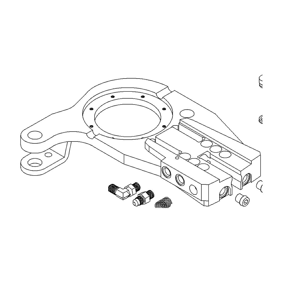 1749 .404 AUTO TENSIONER Swing Arm