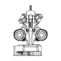 1800-h2 XC43 HEAD HARNESS