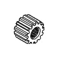 2117 FABTEK, PINION GEAR