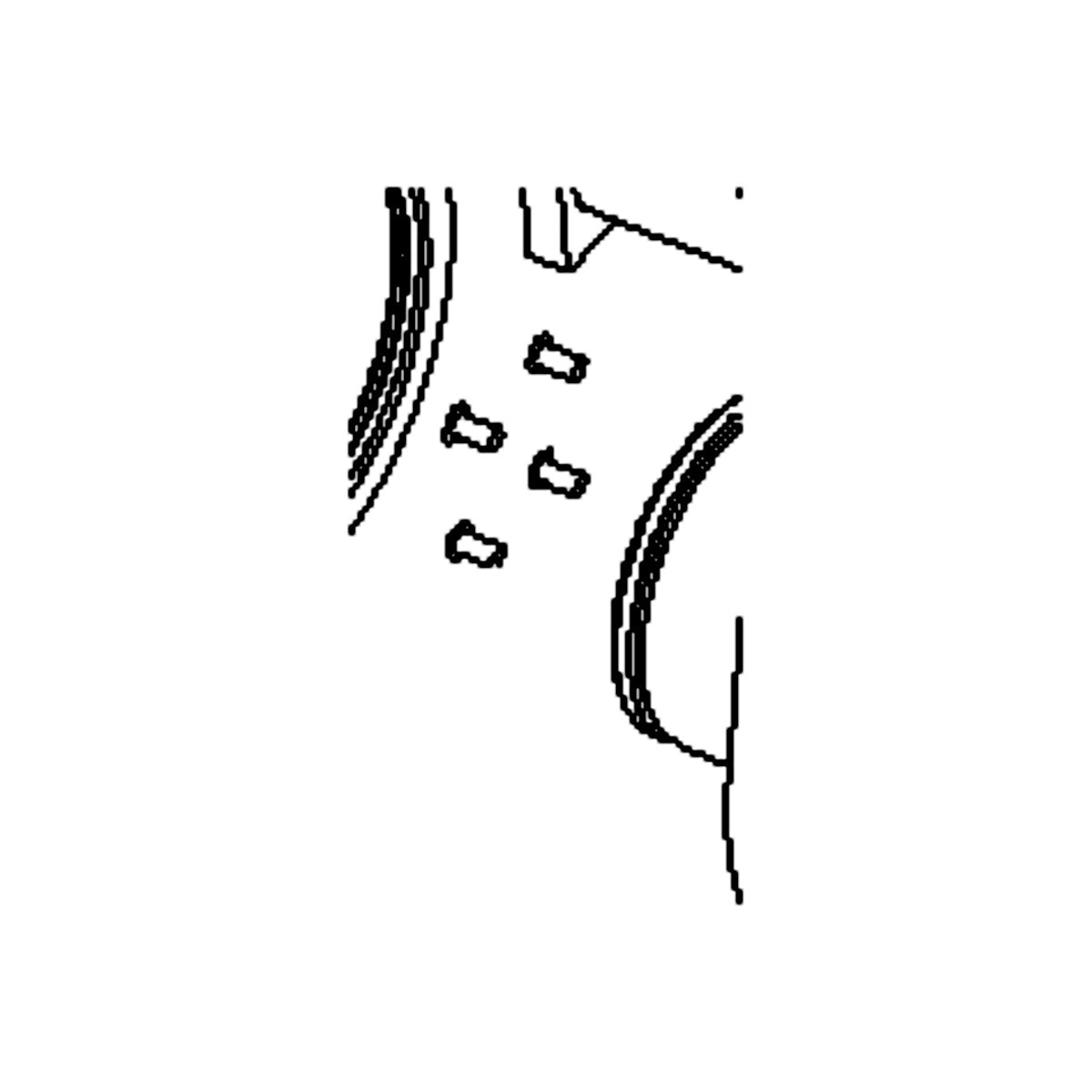 bhcs0010320012 BUTTON HEAD CAP SCREW 10-32  x 3/8"